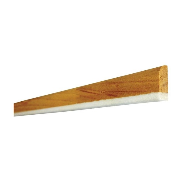 Tower Sealants M-D Brown/White Foam/Wood Weatherstrip For Doors 7 ft. L X 0.75 in. - 19117