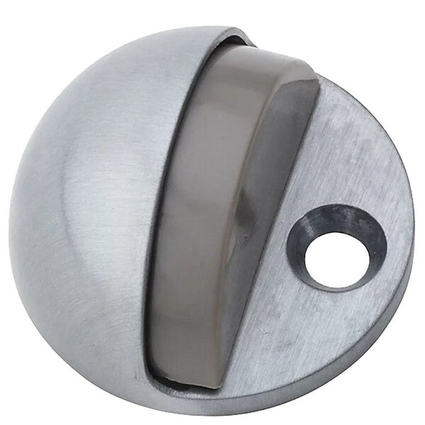 National Hardware STOP DOOR FLOOR ADJ SAT CHROME - N327-614
