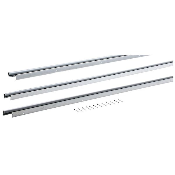 M-D Building Products 0 Jamb Weatherstrip Kit, 58 in W, 316 in Thick, 84 in L, AluminumVinyl - 1040