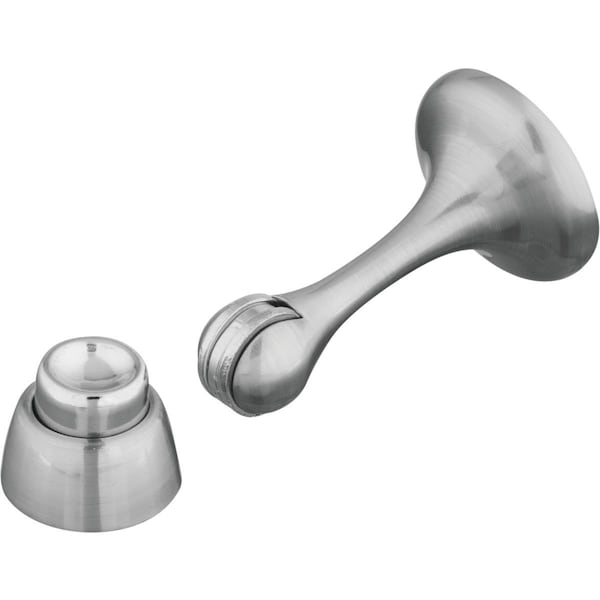 National V244 Satin Nickel Magnetic Rigid Door Stop - N328195