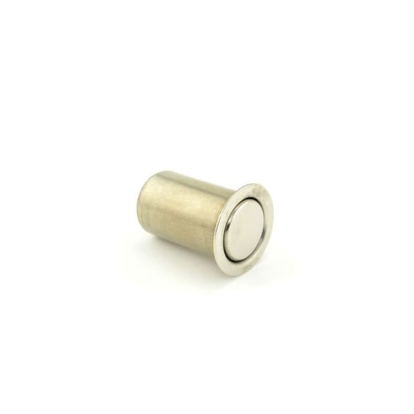 Trimco Dust Proof Strike No Faceplate Bright Chrome by Bright Stainless Steel - 3910N.625/629