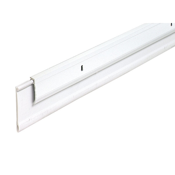 M-D Building Products M-D Building Products White Aluminum/Vinyl Sweep For Doors 36 in. L X 2.13 in. - 05769