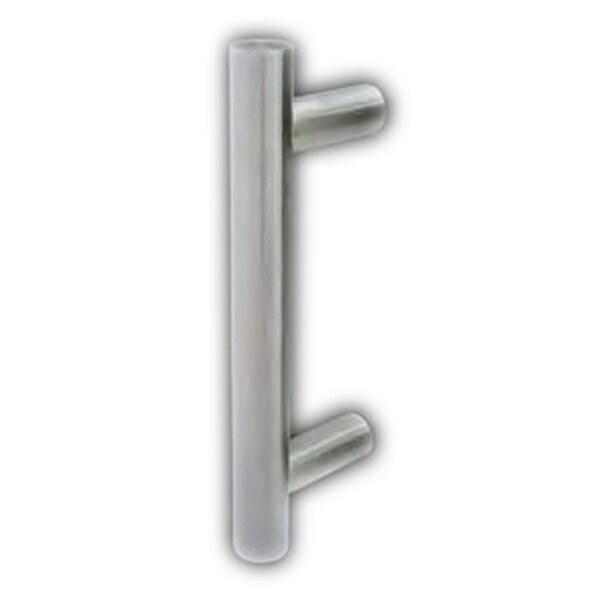 Inox T-Shape Pull 7/8" Tube Dia 5-1/2" CtC 45 deg 8" Lgth 32D BT MicroArmor - PHIX330.512.8-32D-BT-AM