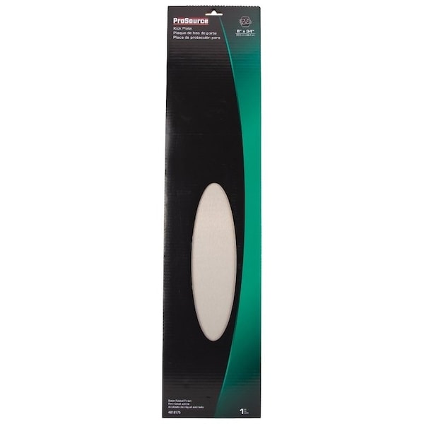 Prosource Kick Plate, 34 in L, 8 in W, Aluminum - 32293TND-PS