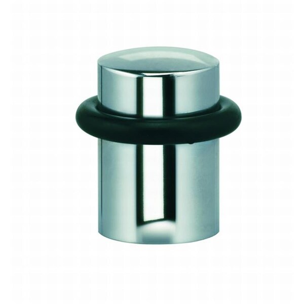 Marquee Protection 1.25 in. Floor Door Stop, Bright Chrome - MA1633643