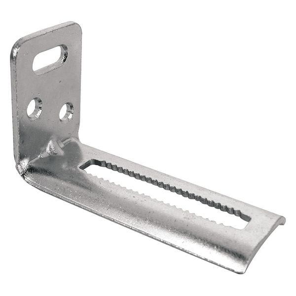 Primeline Tools Heavy Duty Bi-Fold Door Bottom Pivot Bracket, Steel (2 Pack) - MP6697