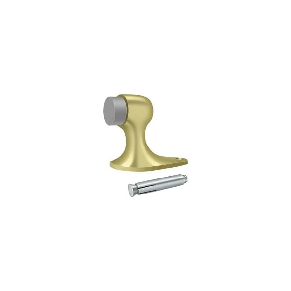 Deltana Floor Door Bumper 2-1/8" Bright Brass - FDB218U3
