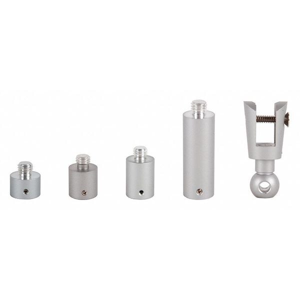 Lcn Door Holder, Wall/Floor Mount, Aluminum - SEM7810-517 AL