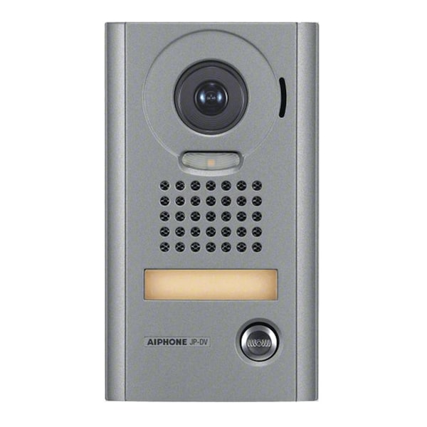Aiphone Video Doorbell With Color Camera, And A Die-Cast Zinc Face Plate - JO-DV