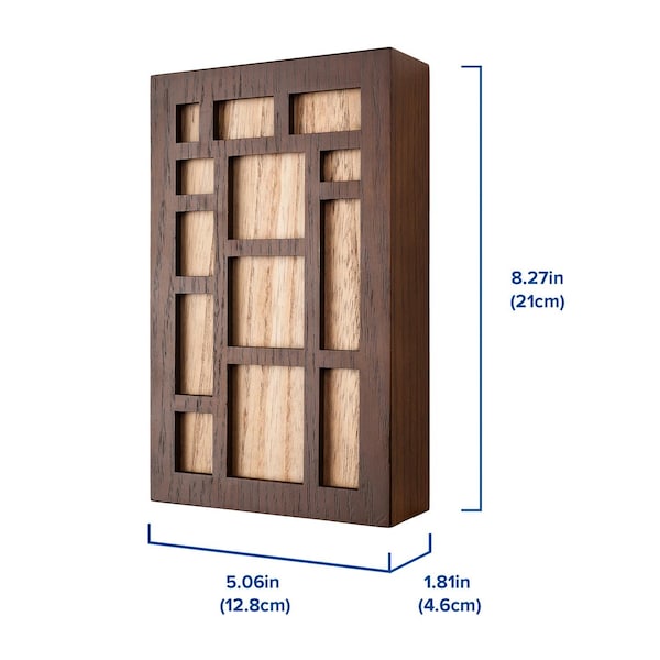Heath-Zenith Door Chime Kt Wrls Br Wd - SL-7464-03