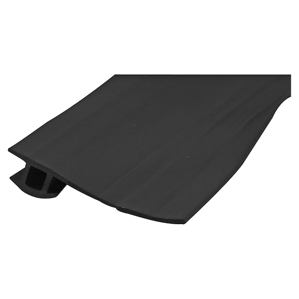 Prime-Line 7/8 in. to 1-3/8 in. x 7 ft. Black Vinyl Sliding Screen Door Weatherstrip Single Pack - PL 14696