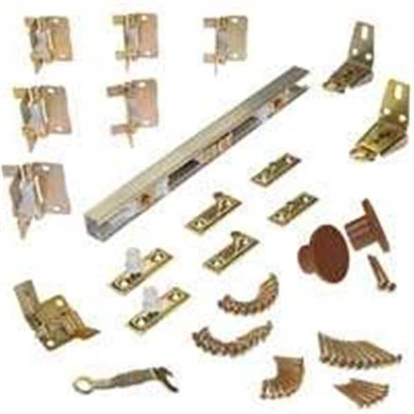Le Johnson Products LE Johnson Products 1700486H 4 Door Bifold Hardware Set; 48 In. - 1379999