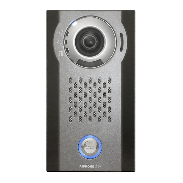 Aiphone SIP Compatible Surface Mounted IP Video Door Station Vandal Resistant Aluminum Die Cast Cover - IX-DV