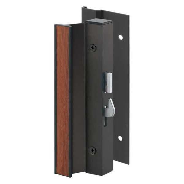 Primeline Tools High Profile Sliding Door Handle Set, Aluminum, Black (1 Set) - MP1003