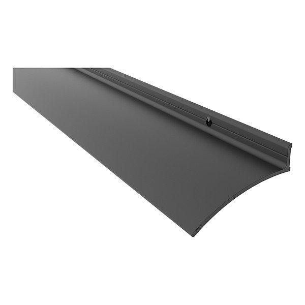 Pemko Door Weatherstripping, Silicone, Blk, 40"L. - 346BSP40