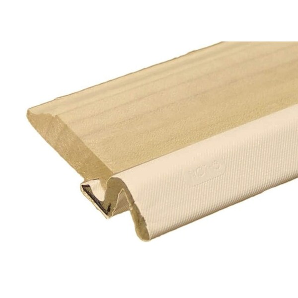 Randall Colonial Pattern Door Stop Set, with (Tan) Q-Lon Weatherstrip Top and Sides - WV-98-T