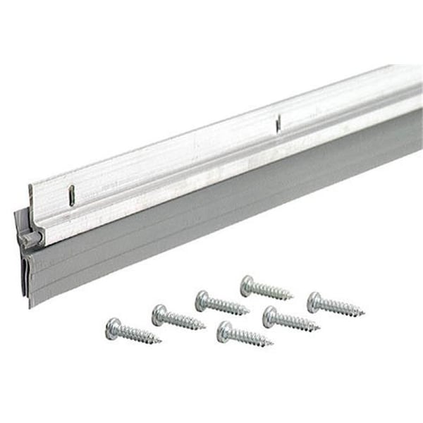 M-D Building Products M-d Products 36in. Satin Nickel Heavy Duty Aluminum & Vinyl Door Sweep 48996 - 5393053