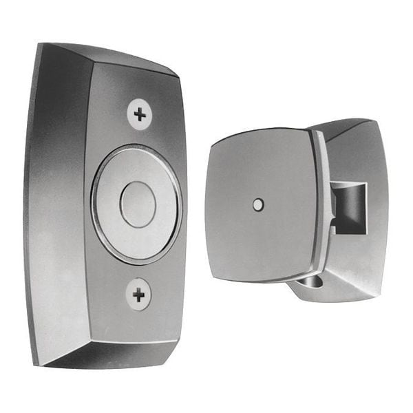 Sargent Magnetic Door Holder, Steel, Silver - 1561 120VAC EN