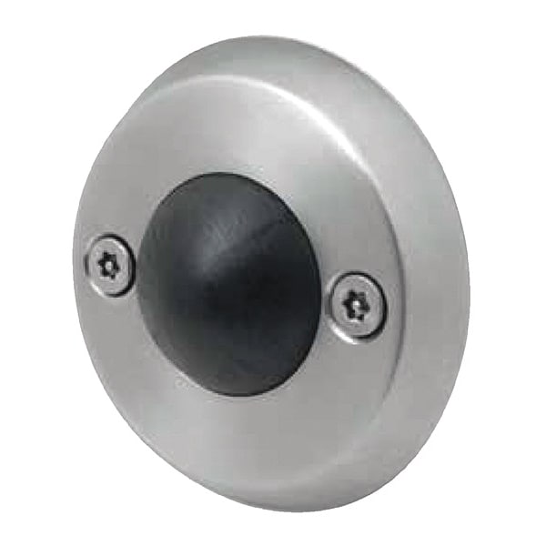 Kingsway Group Door Stop, Floor Mount, 2-9/16" Base Dia. - KG182