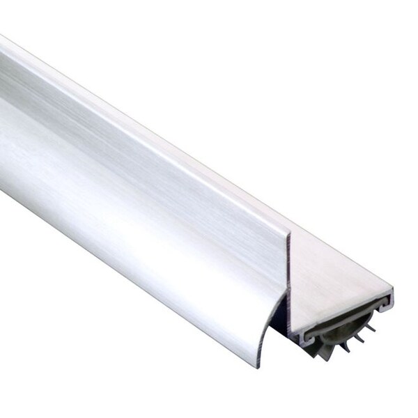 Pemko 210AV48 48" Door Shoe with Vinyl Mill Aluminum - 210AV48