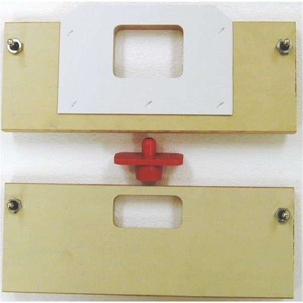 Grandoldgarden 1 x 2.25 in. Latch Template with Strike Template - GR1621488