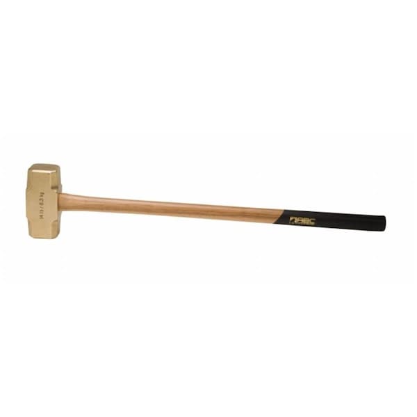 Abc Hammers ABC Hammers, Inc.  14 lb. Brass Hammer with 32 inch  Wood Handle - AB1854
