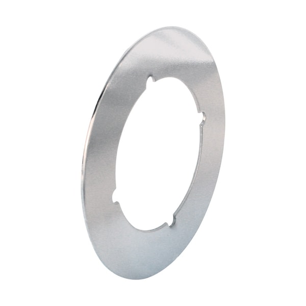 Prime-Line Prime-Line Chrome Silver Steel Lock Back Plate 2 pk - U 9517