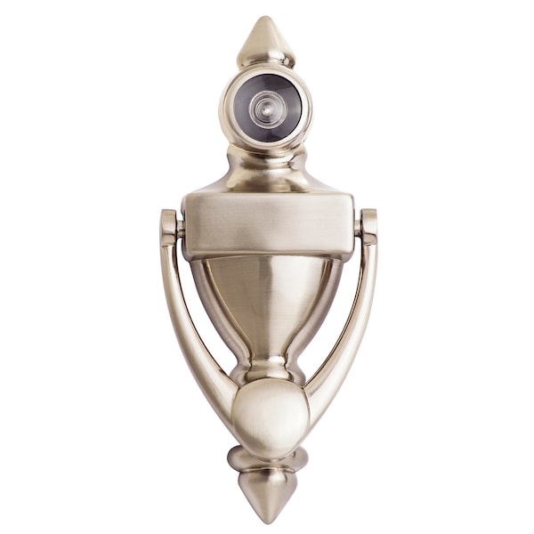 Sure-Loc Hardware Sure-Loc Hardware Door Knocker with 180 Viewer, Satin Nickel - DK180 15