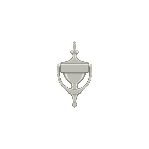 Deltana Door Knocker, Victorian Satin Nickel - DK7356U15