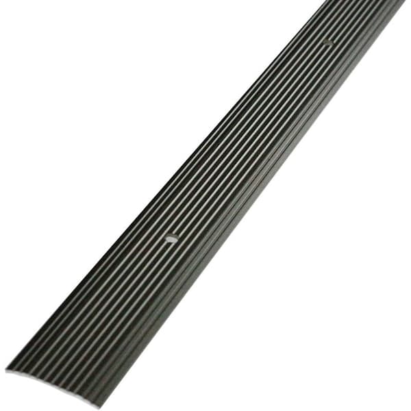 M-D Building Products Seam Binder, 36 in L, 1932 in W, Fluted Surface, Aluminum, Pewter - 43872