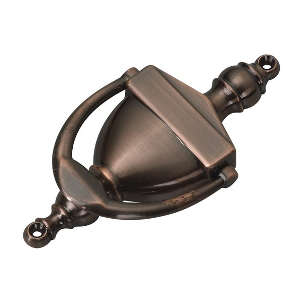 Richelieu 6 14inch 159 mm Door Knocker, Antique Brushed Copper - 103ACBR