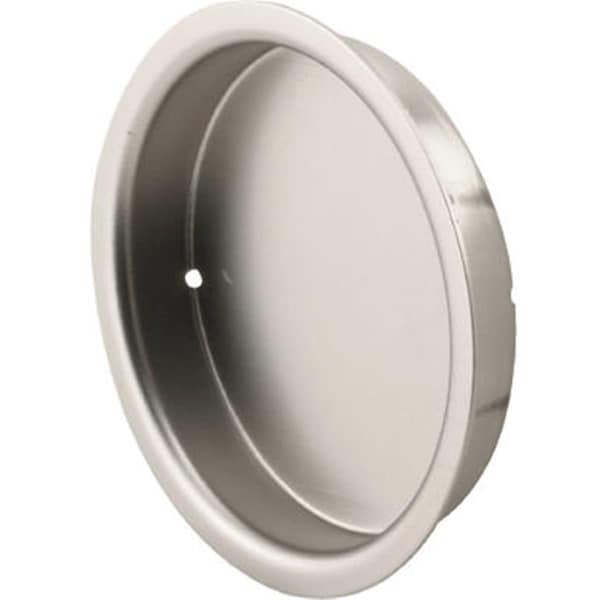 Lawnitator 163920 2.13 in. Satin Nickel, Closet Door Finger Pull, 2PK - LA698664