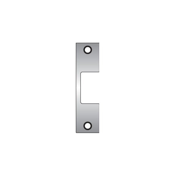 Hes J Faceplate for 1006 Strike Satin Stainless Steel Finish - J630