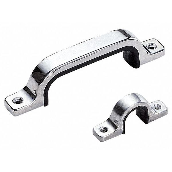 Sugatsune Pull Handle, Polished, Unthr. Through Holes - US-70/M