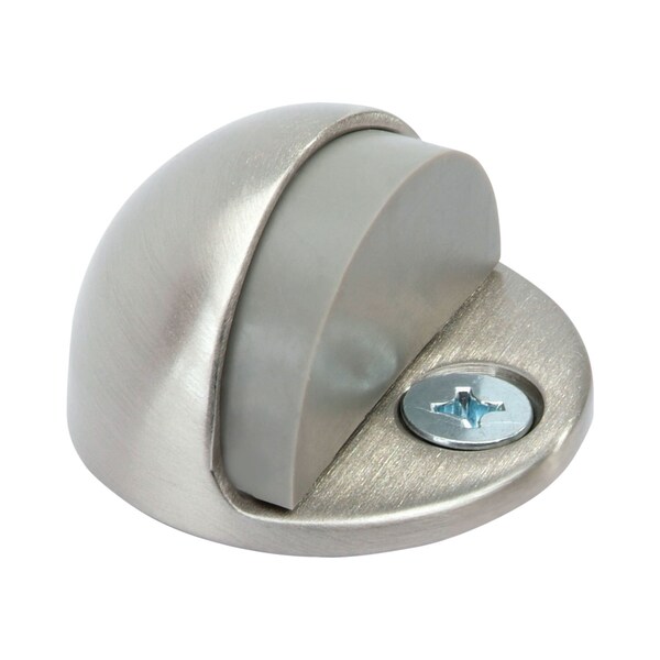 Pamex 1-3/4in Diameter Low Profile Dome Stop Satin Nickel Finish - DD0261SN