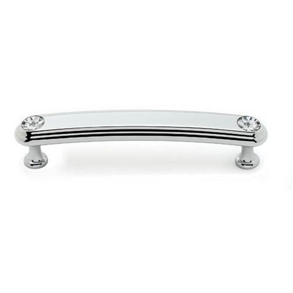 Grandoldgarden 128 mm Bellagio Pull, Polished Chrome & Cyrstal - GR3194442