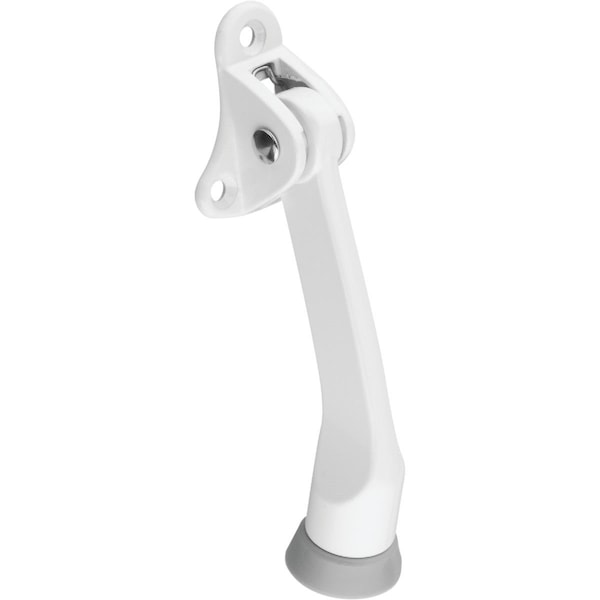 National V238 4 In. White Kickdown Door Holder - N248435