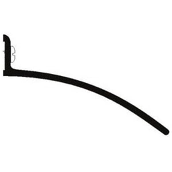 Perfectpatio 76 in. Door Top Weatherstrip Clear Anodized, Aluminum - PE3240281