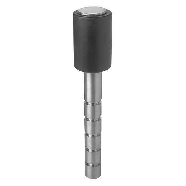Rockwood Door Stop, Floor Mount, Black, 2" dia. Base - 468-RKW