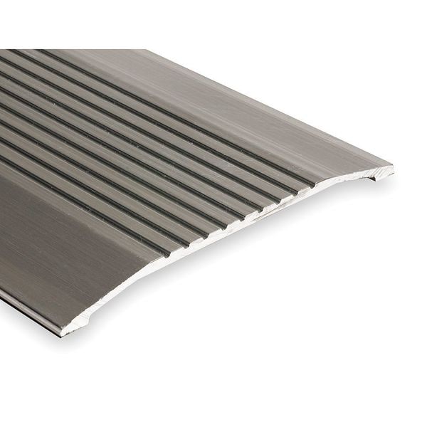 National Guard Saddle Threshold, Fluted Top, 6 ft., Alum - 427-6