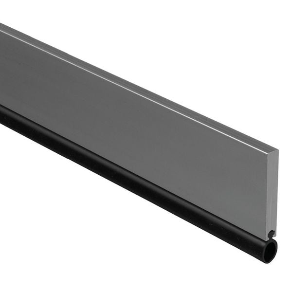 National Guard Door Frame Weatherstrip, 4 ft, Black - 700NA-48