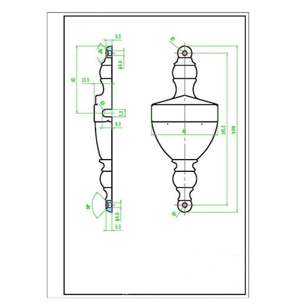 Richelieu 6 14inch 159 mm Door Knocker, Satin Nickel - 103SNR