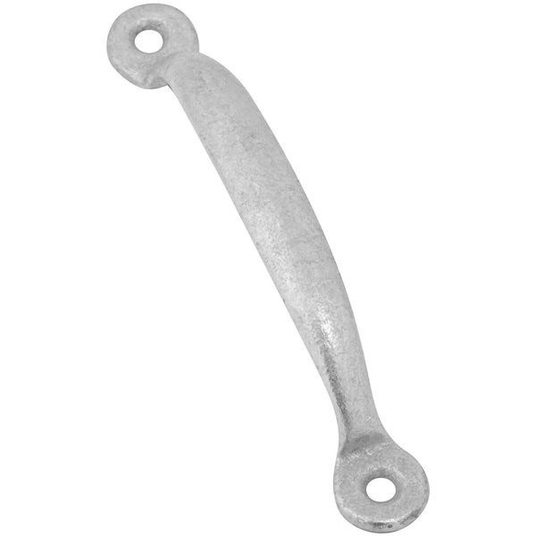 National Hardware 4-3/4 in. L Galvanized Silver Steel Door Pull - N117-721