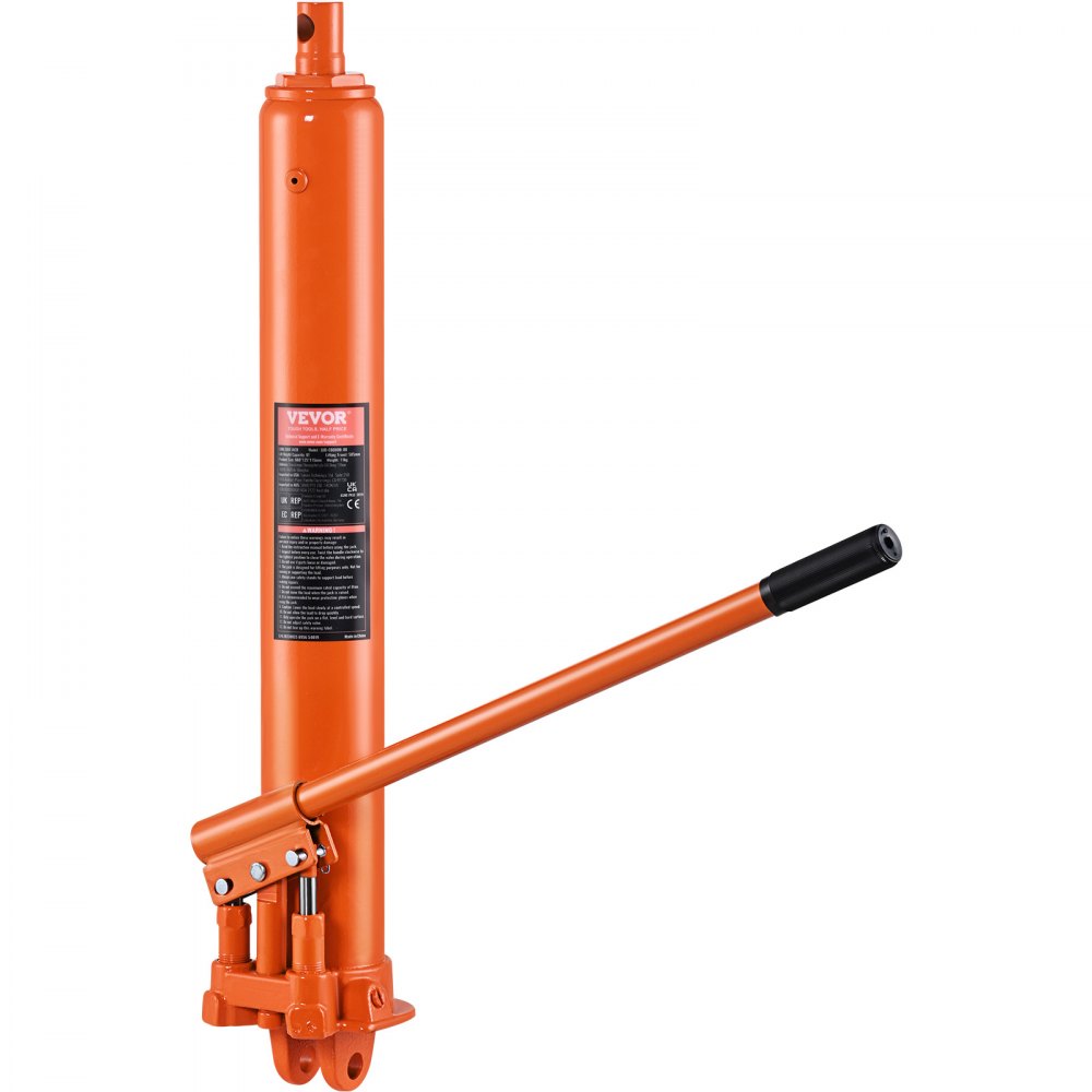 VEVOR Hydraulic Long Ram Jack 8 Ton Clevis Base Engine Hoist Cylinder Dual Pump - ZZSQJDUXJ8TSHB0LNV0