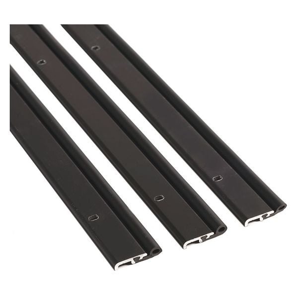 National Guard Neoprene Seal, Aluminum, 5/16 In. - 137NDKB-36X84