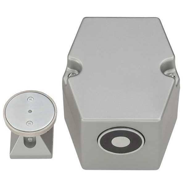 Lcn Electromagnetic Door Holder, Floor, 35 lb. - SEM7820 AL