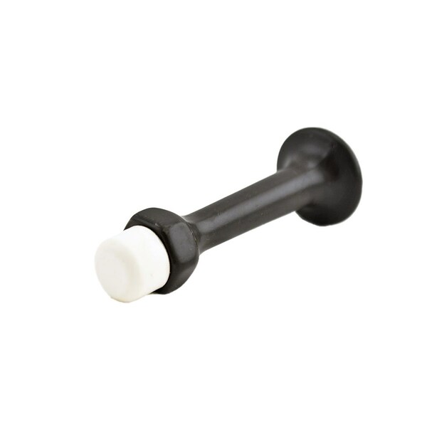 Ives Commercial Aluminum 3-1/4in Solid Door Stop Oil Rubbed Bronze Finish - 64A10B