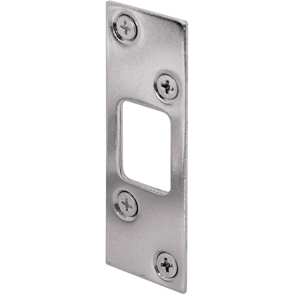 Prime-Line Prime-Line 3.625 in. H X 1.25 in. L Nickel Steel High Security Deadbolt Strike - E 2292