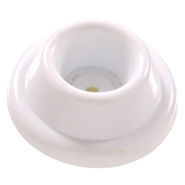 Ornatus Outdoors Carded - Wall Mounnt Door Stop, White - OR1633477