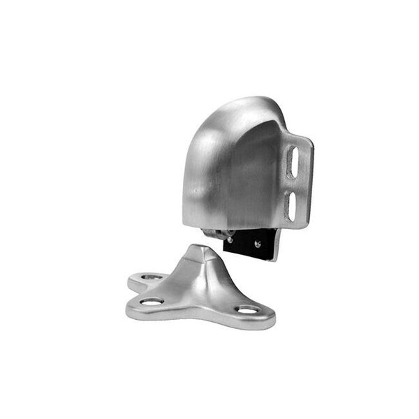 Don-Jo Don-Jo Manufacturing 1520-626 Heavy Duty Door Holder & Stop; Brushed Chrome - 1520-626